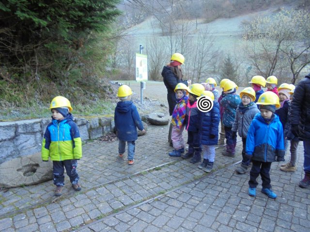 Besuch im Bergwerk