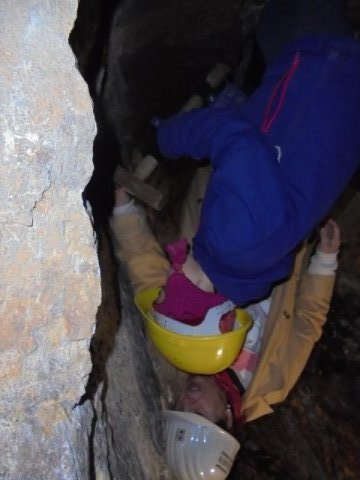 Besuch im Bergwerk