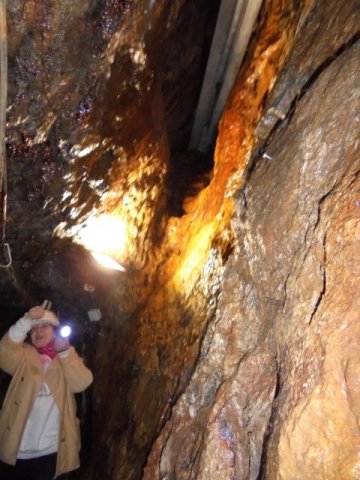 Besuch im Bergwerk